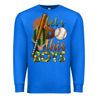 True Royal let's do this boys field baseball Premium Sweatshirt - BundleAndBundleShop