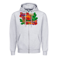 Mexico Map Zipper Hoodie | Teevron