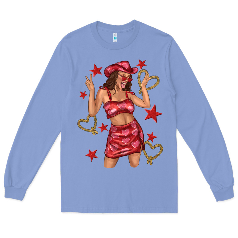 Heart Cowgirl Long Sleeve Tee by texasbilliewilder | Teevron