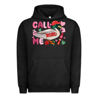 Pigment Black call me valentine mallard duck Urban Hoodie - MaliasSmallBusiness