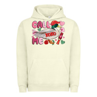Pigment Pistachio call me valentine mallard duck Urban Hoodie - MaliasSmallBusiness