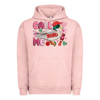 Pigment Salmon call me valentine mallard duck Urban Hoodie - MaliasSmallBusiness