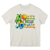 Cream Is It Summer Break Heavy Core Tee - CowhideDigitalArt