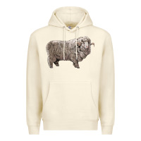 Sandshell rambouillet sheep Premium Hoodie - LillyAllenDesigns