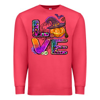 Cardinal halloween love Premium Sweatshirt - AdoDesignShop