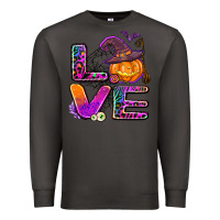 Smoke halloween love Premium Sweatshirt - AdoDesignShop