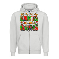 Dove Grey ay ay ay ay canta y no llores Zipper Hoodie - Zillion Design Studio
