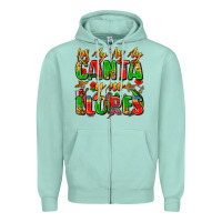 Seafoam ay ay ay ay canta y no llores Zipper Hoodie - Zillion Design Studio