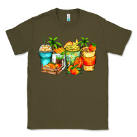 Army Green mango farm fresh coffee cups Classic Tee - Zillion Design Studio