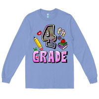 Colony Blue Fourth Grade Long Sleeve Tee - RanaPortraitStore