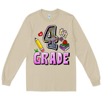 Mushroom Fourth Grade Long Sleeve Tee - RanaPortraitStore