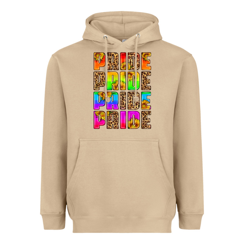 Pride Pride Pride Pride Heavyweight Hoodie by HRA Design Shop | Teevron