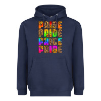 Navy pride pride pride pride Heavyweight Hoodie - HRA Design Shop