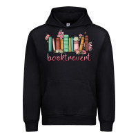 Black booktrovert Urban Hoodie - MaliasSmallBusiness