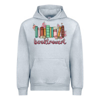 Heather Grey booktrovert Urban Hoodie - MaliasSmallBusiness
