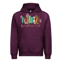 Mauve Wine booktrovert Urban Hoodie - MaliasSmallBusiness