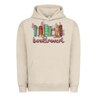 Pigment French Oak booktrovert Urban Hoodie - MaliasSmallBusiness