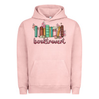 Pigment Salmon booktrovert Urban Hoodie - MaliasSmallBusiness