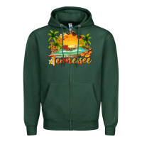 Sports Green tennessee summer billie wilder Zipper Hoodie - texasbilliewilder