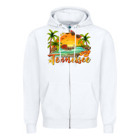 White tennessee summer billie wilder Zipper Hoodie - texasbilliewilder