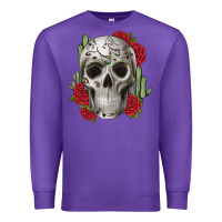 Purple skull cactus Premium Sweatshirt - JahusDesignShop