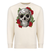 Sandshell skull cactus Premium Sweatshirt - JahusDesignShop