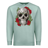 Seafoam skull cactus Premium Sweatshirt - JahusDesignShop