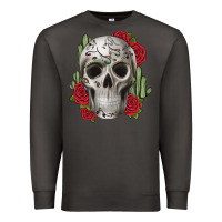 Smoke skull cactus Premium Sweatshirt - JahusDesignShop