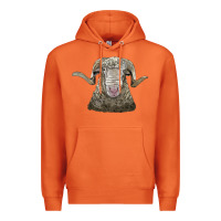 Carrot rambouillet sheep head Premium Hoodie - LillyAllenDesigns