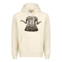 Tofu rambouillet sheep head Premium Hoodie - LillyAllenDesigns