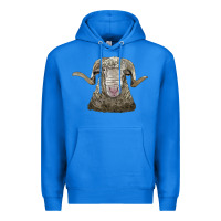 True Royal rambouillet sheep head Premium Hoodie - LillyAllenDesigns