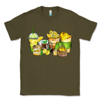 Army Green lemon farm fresh coffee cups Classic Tee - Zillion Design Studio