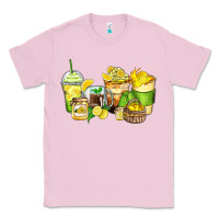 Bubblegum Pink lemon farm fresh coffee cups Classic Tee - Zillion Design Studio
