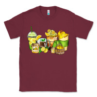 Burgundy lemon farm fresh coffee cups Classic Tee - Zillion Design Studio