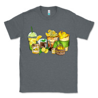 Charcoal Heather lemon farm fresh coffee cups Classic Tee - Zillion Design Studio