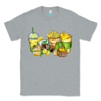 Heather Grey lemon farm fresh coffee cups Classic Tee - Zillion Design Studio