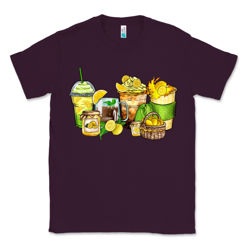 Lemon Farm Fresh Coffee Cups Classic Tee by Zillion Design Studio | Teevron