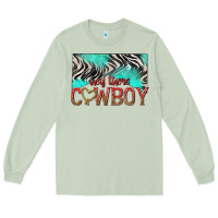 Matcha hey there cowboy Long Sleeve Tee - texasbilliewilder