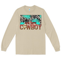 Mushroom hey there cowboy Long Sleeve Tee - texasbilliewilder
