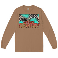 Toasted Coconut hey there cowboy Long Sleeve Tee - texasbilliewilder