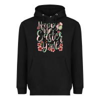 Black Easter Day Happy Easter y'all Heavyweight Hoodie - OliviaCreatesArt