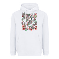 White Easter Day Happy Easter y'all Heavyweight Hoodie - OliviaCreatesArt