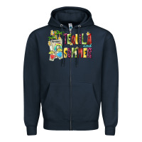 Navy tequila and summer Zipper Hoodie - texasbilliewilder