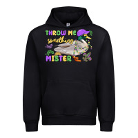 Black throw me something mister mardi gras duck Urban Hoodie - MaliasSmallBusiness