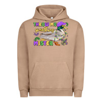 Pigment Burro throw me something mister mardi gras duck Urban Hoodie - MaliasSmallBusiness