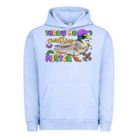 Pigment Grape Ice throw me something mister mardi gras duck Urban Hoodie - MaliasSmallBusiness