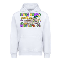 White throw me something mister mardi gras duck Urban Hoodie - MaliasSmallBusiness