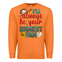 Carrot i'll always be your biggest fan baseball Premium Sweatshirt - BundleAndBundleShop
