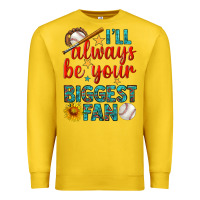 Lemon i'll always be your biggest fan baseball Premium Sweatshirt - BundleAndBundleShop
