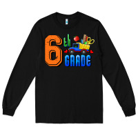 Black Sixth Grade Long Sleeve Tee - RanaPortraitStore